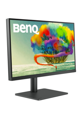 TFT 31.5" BenQ PD3205U, IPS, 4K UHD, HDMI, DP, 2 х USB-С , USB-hub, HAS, кол, темно- сірий