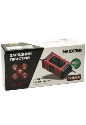 Зарядний пристрій Maxxter MX-CHR-12V6A, для АКБ 12В, 6А