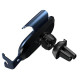 Автомобільне кріплення Baseus Future Gravity Vehicle-mounted Holder（Round Air Outlet）Синє