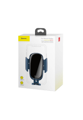 Автомобільне кріплення Baseus Future Gravity Vehicle-mounted Holder（Round Air Outlet）Синє