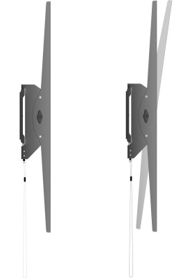 Кронштейн для ТВ AGN AGN100-690T з нахилом/43"-100"/75 кг/max.VESA 900x600/Black