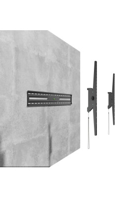Кронштейн для ТВ AGN AGN100-690T з нахилом/43"-100"/75 кг/max.VESA 900x600/Black