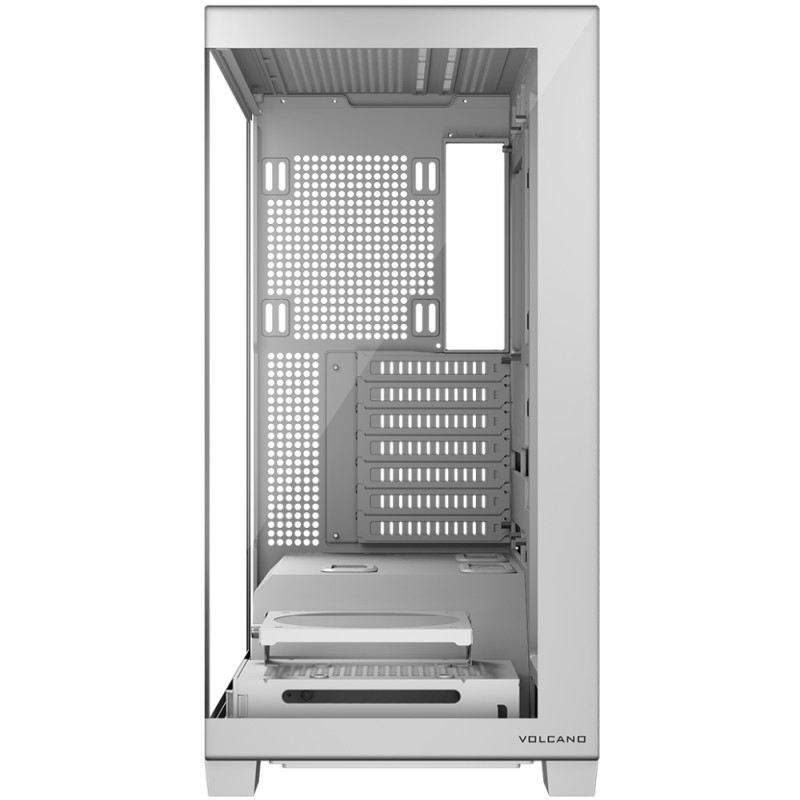 Корпус Modecom VOLCANO STELLAR MIDI w/o fans WHITE без БЖ ATX