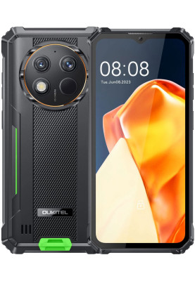 Смартфон Oukitel WP28 6.5"HD+ /8GB+256GB/ T606 /10600mAh /48+5Мп/ IP69K /NFC Green