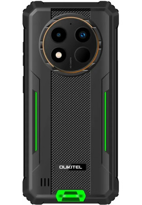 Смартфон Oukitel WP28 6.5"HD+ /8GB+256GB/ T606 /10600mAh /48+5Мп/ IP69K /NFC Green