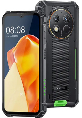 Смартфон Oukitel WP28 6.5"HD+ /8GB+256GB/ T606 /10600mAh /48+5Мп/ IP69K /NFC Green