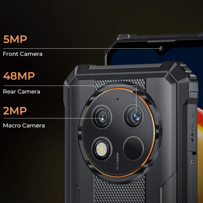 Смартфон Oukitel WP28 6.5`HD+ /8GB+256GB/ T606 /10600mAh /48+5Мп/ IP69K /NFC Green Смартфон Oukitel WP28 6.5`HD+ /8GB+256GB/ T606 /10600mAh /48+5Мп/ IP69K /NFC Green