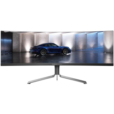 TFT 49" AOC AGON PRO PD49, QD-OLED, 240Hz, вигн.,0,3ms, 2хHDMI,DP, USB-C, USB-hub,RJ-45, HAS, кол.
