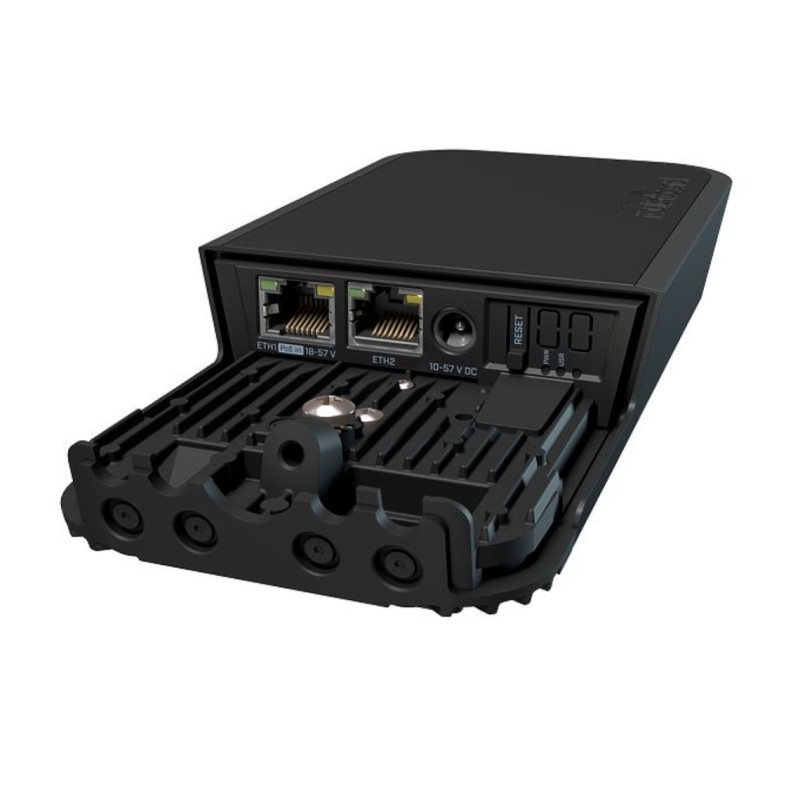 Точка доступу Mikrotik RBwAPG-5HacD2HnD wAP ac, чорна