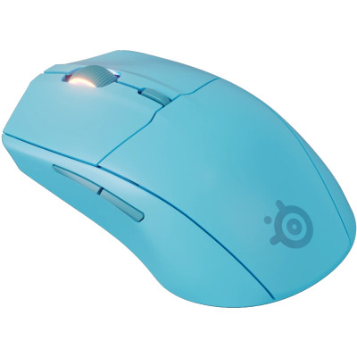 Мишка SteelSeries Rival 3 Gen 2 Wireless, RGB, Aqua