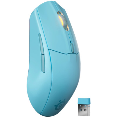 Мишка SteelSeries Rival 3 Gen 2 Wireless, RGB, Aqua Мишка SteelSeries Rival 3 Gen 2 Wireless, RGB, Aqua