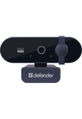 Веб-камера Defender G-lens 2580 FullHD 1080p, 2МП, чорна