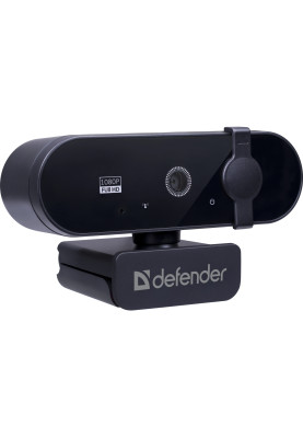 Веб-камера Defender G-lens 2580 FullHD 1080p, 2МП, чорна