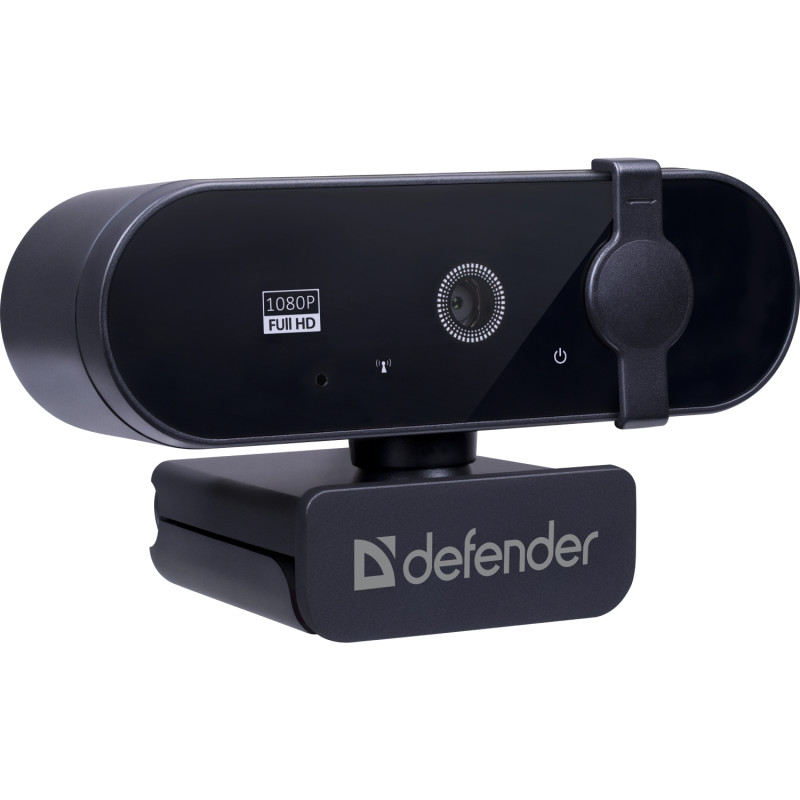 Веб-камера Defender G-lens 2580 FullHD 1080p, 2МП, чорна