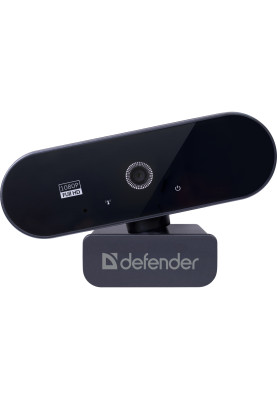 Веб-камера Defender G-lens 2580 FullHD 1080p, 2МП, чорна