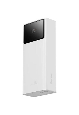 УМБ Baseus Star Lord Display 30000mAh 22.5W, 2хUSB-A QC3.0, In USB-C Li-pol + Cable Type-C, white