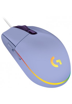 Мишка Logitech G102 Lightsync USB пурпурова