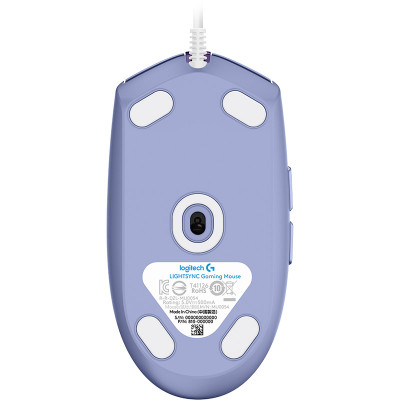 Мишка Logitech G102 Lightsync USB пурпурова