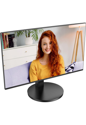 TFT 23.8" AOC 24B3CF2, IPS, 100Гц, 1мс, HDMI, USB-C, USB-hub, HAS, колонки, чорний