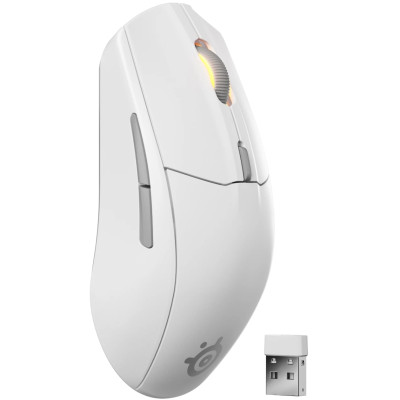 Мишка SteelSeries Rival 3 Gen 2 Wireless, RGB, White Мишка SteelSeries Rival 3 Gen 2 Wireless, RGB, White