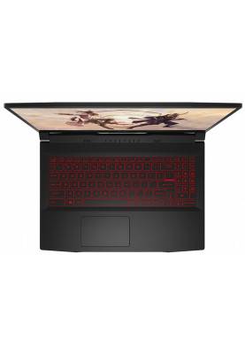 Ноутбук MSI Thin GF63 15.6"FHD IPS 144Hz/i5-11400H/8/512SSD/RTX3050Ti Max-Q 4GB/DOS/Black (11UD-213XPL)