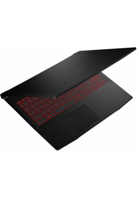 Ноутбук MSI Thin GF63 15.6"FHD IPS 144Hz/i5-11400H/8/512SSD/RTX3050Ti Max-Q 4GB/DOS/Black (11UD-213XPL)