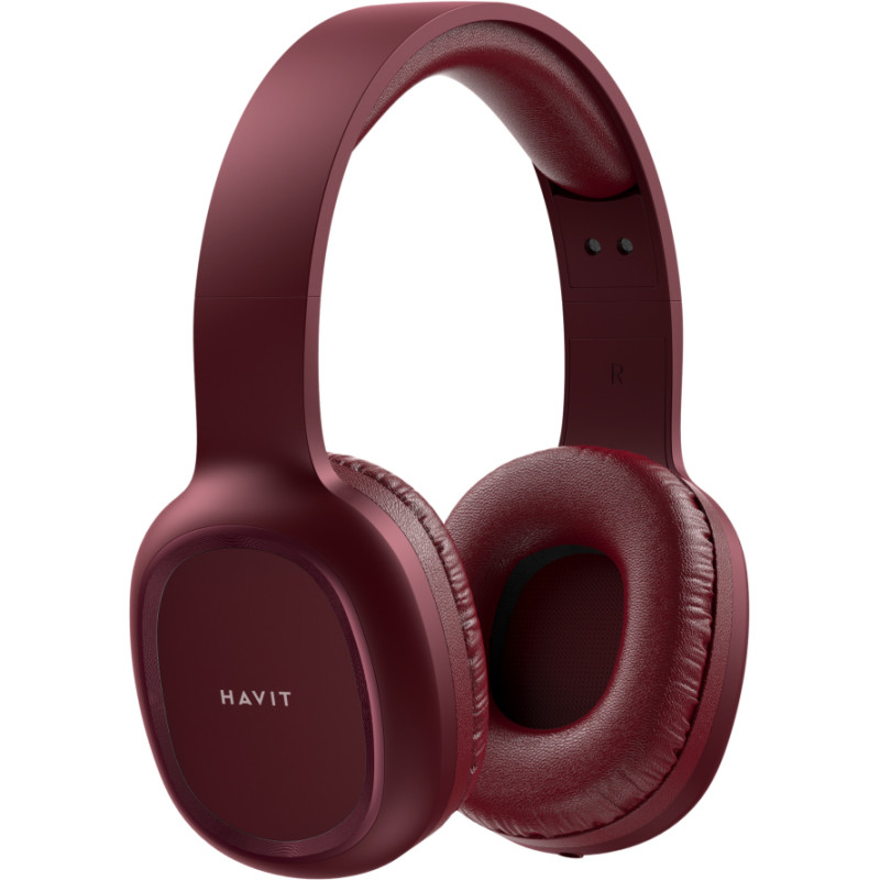 Навушники з мікрофоном Havit HV-H2590BT PRO Bluetooth, червоні