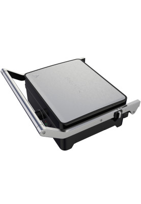 Електрогриль BROCK HCG 5000 SS 2000Вт/30х24 см/ мех.управління/ регулювання висоти/відкриття на 180º