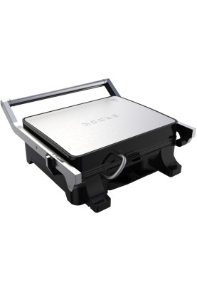 Електрогриль BROCK HCG 5000 SS 2000Вт/30х24 см/ мех.управління/ регулювання висоти/відкриття на 180º
