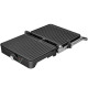 Електрогриль BROCK HCG 5000 SS 2000Вт/30х24 см/ мех.управління/ регулювання висоти/відкриття на 180º
