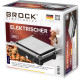 Електрогриль BROCK HCG 5000 SS 2000Вт/30х24 см/ мех.управління/ регулювання висоти/відкриття на 180º