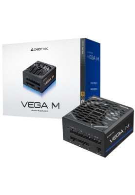 БЖ 750W Chieftec VEGA M PPG-750-C ATX 3.1 135mm, 80+ Gold, Fully modular, Retail