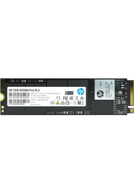 SSD 512Gb HP EX900 Pro M.2 2280 PCI Ex Gen3 x4 NVMe 1.3 3D NAND, Retail