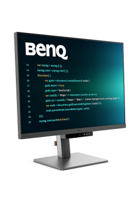 TFT 28.2" BenQ RD280U, IPS, 3840x2560, 3:2, USB-C, HDMI, DP, HAS, Pivot, колонки, металік-сірий