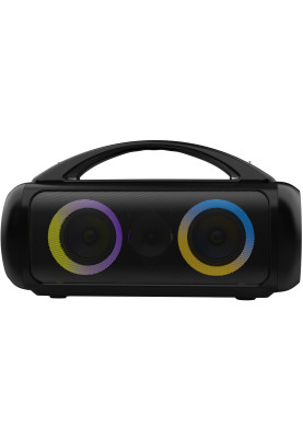 Акустична система 1.0 Media-Tech 60W, Bluetooth/AUX/microSD/MP3/USB/TWS/КАРАОКЕ/RGB,чорна