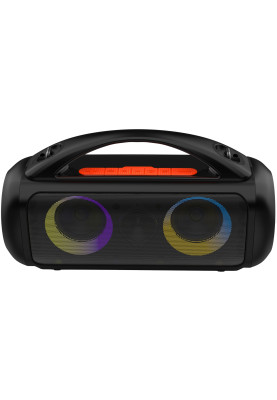 Акустична система 1.0 Media-Tech 60W, Bluetooth/AUX/microSD/MP3/USB/TWS/КАРАОКЕ/RGB,чорна