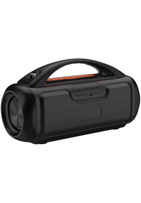 Акустична система 1.0 Media-Tech 60W, Bluetooth/AUX/microSD/MP3/USB/TWS/КАРАОКЕ/RGB,чорна