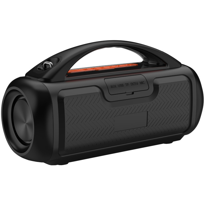 Акустична система 1.0 Media-Tech 60W, Bluetooth/AUX/microSD/MP3/USB/TWS/КАРАОКЕ/RGB,чорна
