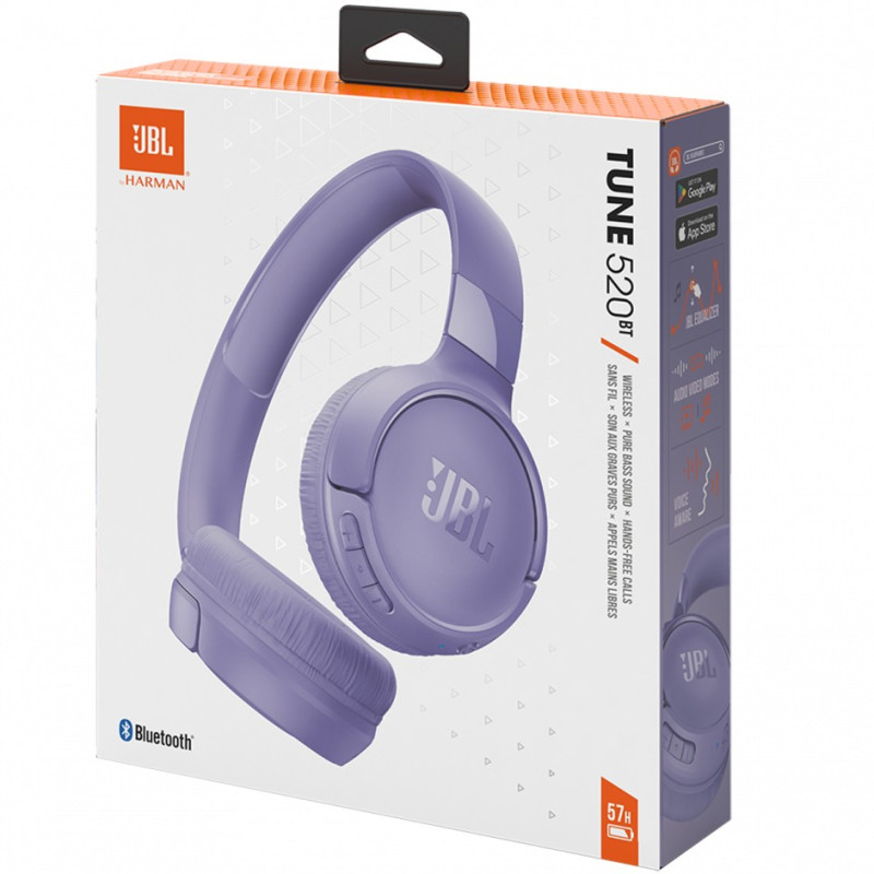 Навушники JBL T520BT Purple JBLT520BTPUREU
