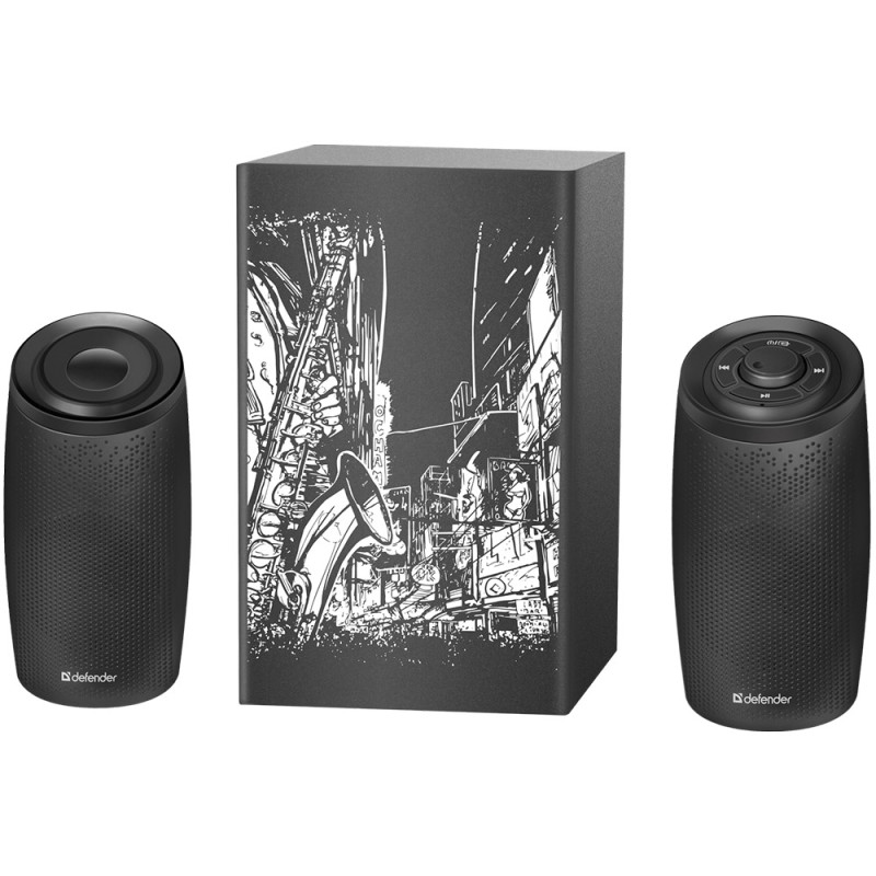 Акустична система 2.1 Defender G26, 26Вт Bluetooth/AUX/FM/MP3/USB