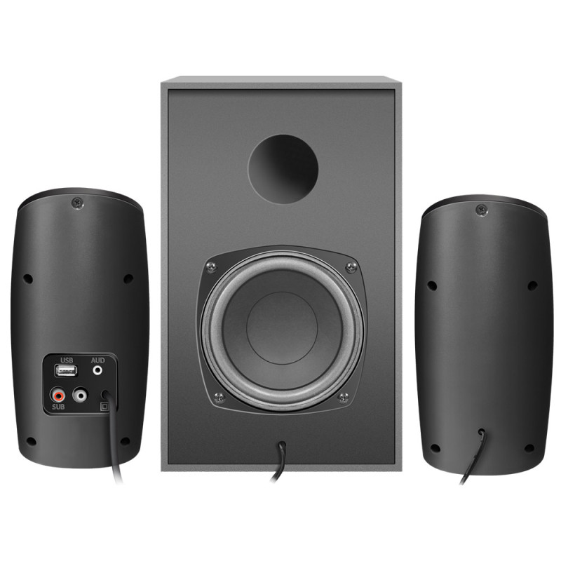 Акустична система 2.1 Defender G26, 26Вт Bluetooth/AUX/FM/MP3/USB