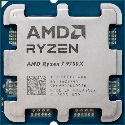 AMD Ryzen 7 8C/16T 9700X (3.8/5.5GHz Boost, 40MB,65W,AM5, Radeon Graphics) tray