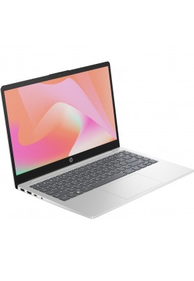 Ноутбук HP 14-ep0007ua 14" FHD IPS, 250n/i5-1335U (4.6)/16Gb/SSD512Gb/Intel Iris X/Підсв/DOS/Сріблястий (833G6EA)