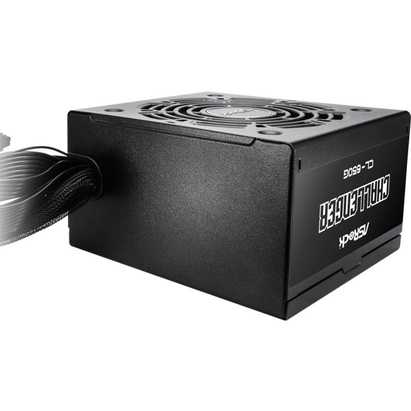 БЖ 650W ASRock Challenger CL-650G 120mm, 80+ Gold, Retail