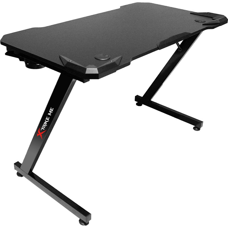 Стіл ігровий XTRIKE ME DK-02 Gaming Desk, Black 110x60x74мм.