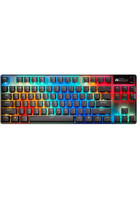 Клавіатура ігрова оптична SteelSeries Apex Pro TKL WL Gen 3 UA HyperMagnetic, OmniPoint 2.0, OLED