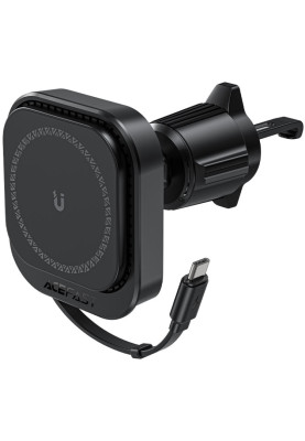 Автомобільне кріплення для смартфона D32 Magnetic wireless charging Acefast
