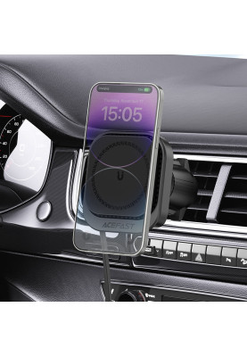 Автомобільне кріплення для смартфона D32 Magnetic wireless charging Acefast