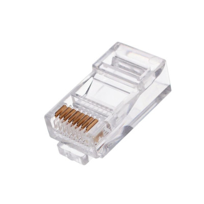 Конектор комп'ютерний RJ-45 (8P8C), упаковка 100 штук