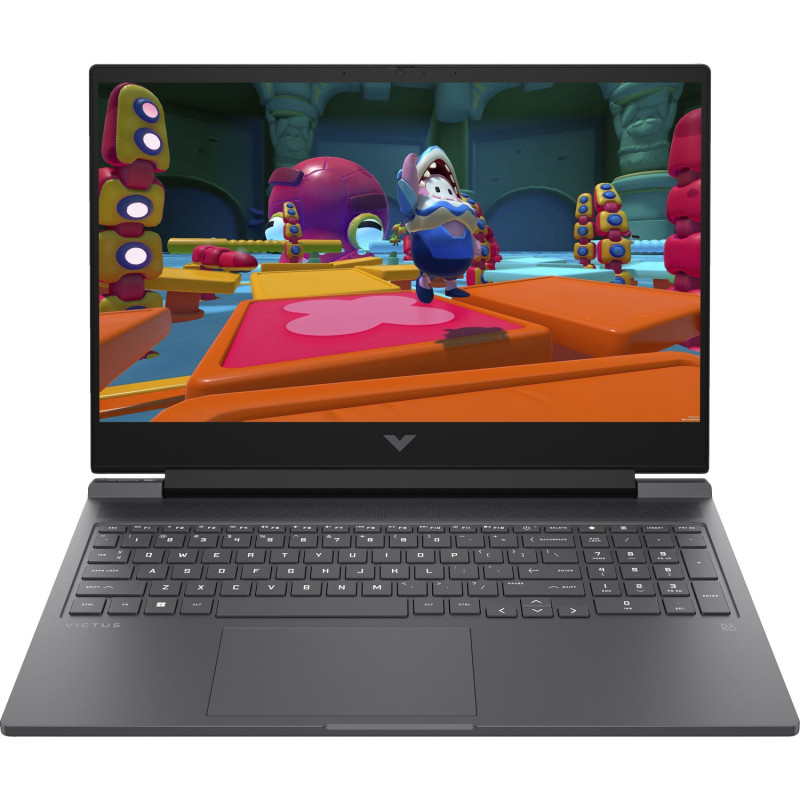 Ноутбук HP Victus 16-r0019ua 16.1" FHD IPS,250n/i7-13620H (4.9)/32Gb/SSD1Tb/RTX 4070,8GB/Підсв/DOS/Сірий (B83B3EA)